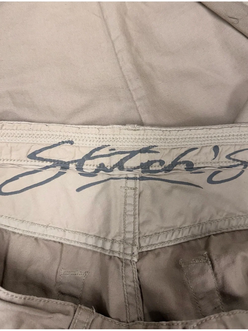 Stitch’s Cotton Linen Chino Pants – Wheat Tapered Fit